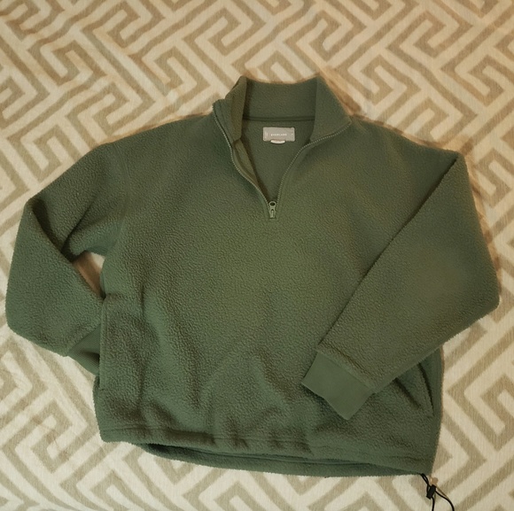 Everlane ReNew Fleece Half-Zip - Picture 4 of 4